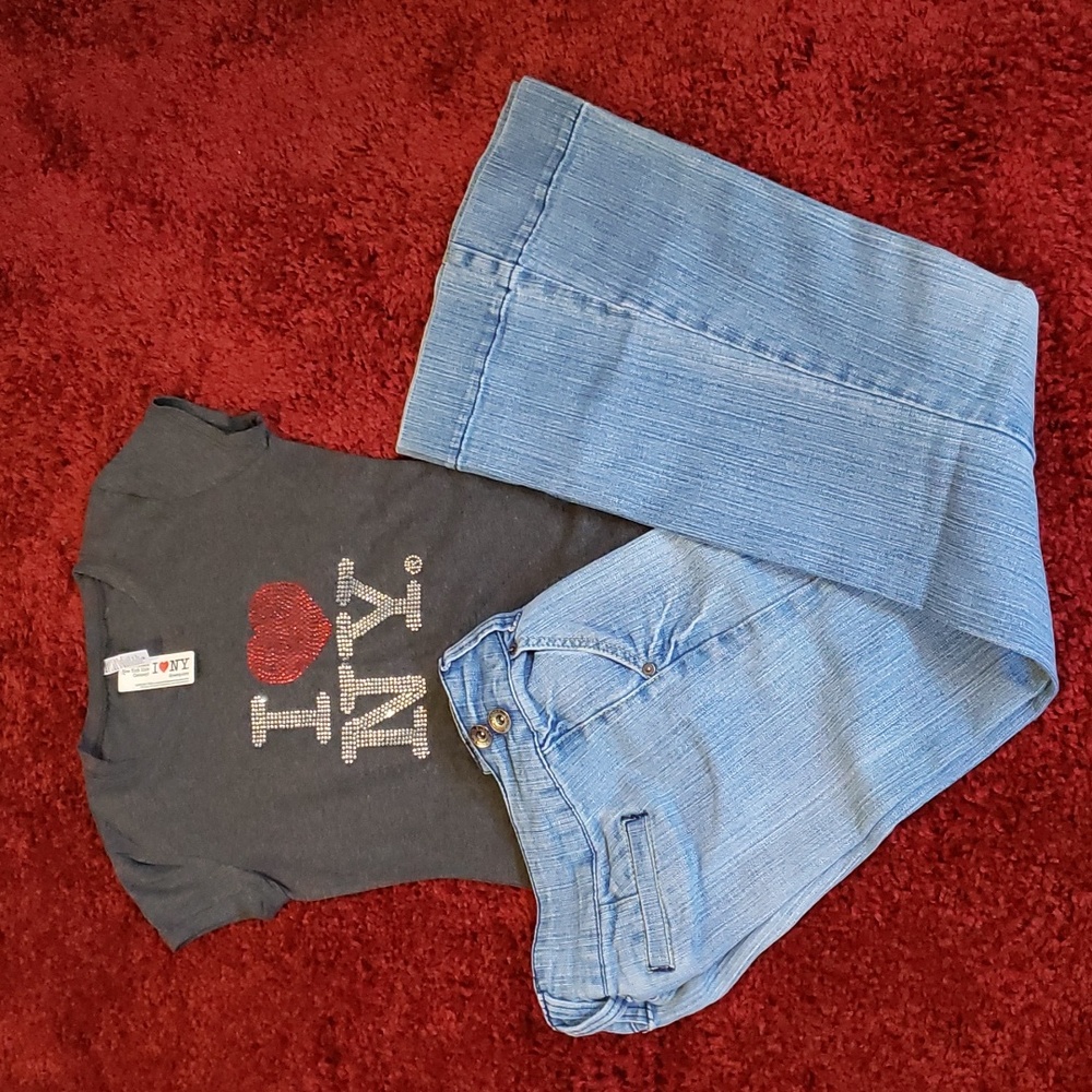 Boom Boom Wide Leg Chino Style Jeans Size 5